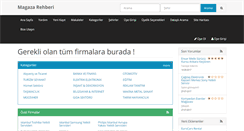 Desktop Screenshot of magazarehberi.com